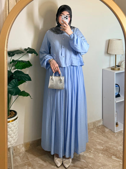 Suit baby blue