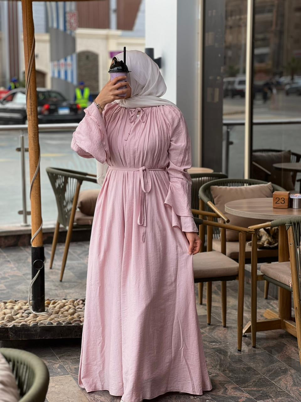 Suit pink